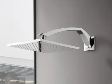 ARCHÈ - Wall-mounted overhead shower with anti-lime system by Rubinetterie Treemme - view 2